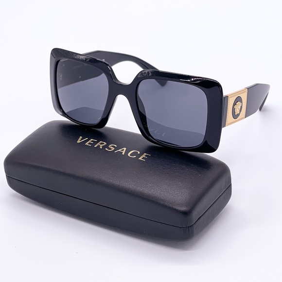 Versace Accessories - NEW VERSACE MOD 4405 GB1/87 SQUARE WOMEN SUNGLASSES VERSACE VE4405 BLACK